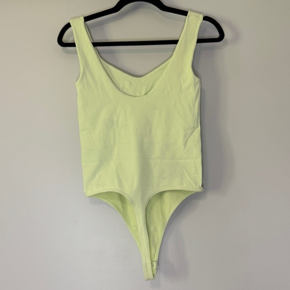 Free People Lime Green Bodysuit - Picture 4 of 7